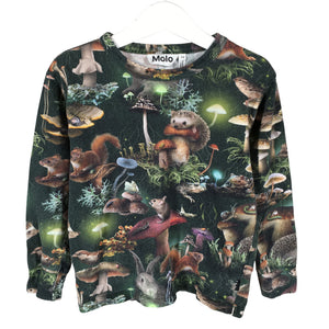 Unisex Molo Kids - Tricot shirt, size 110 - 116 - Green (1)