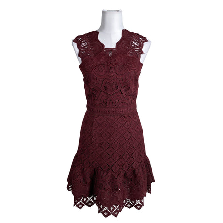 Unisex Reiss - Party dress, size 38 - Wine red ()
