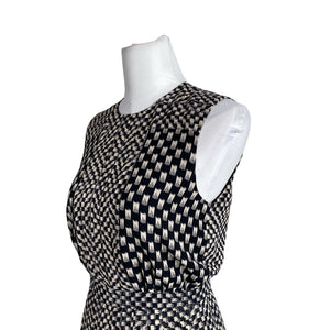 Unisex Reiss - Schiffon dress, size 36 - Black (2)