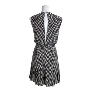 Unisex Reiss - Schiffon dress, size 36 - Black (3)