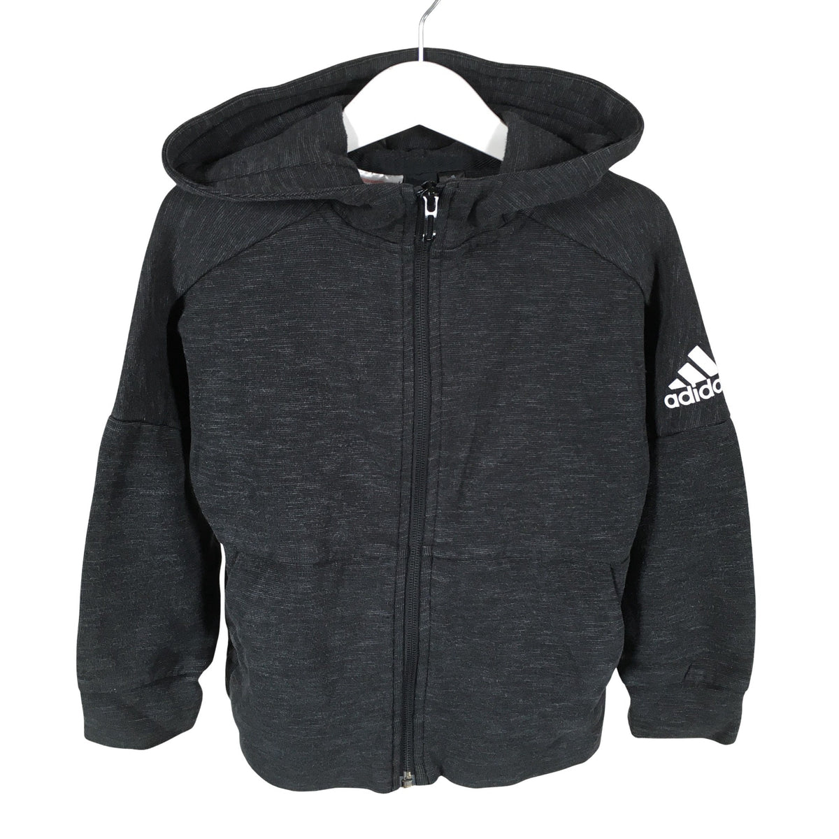 Unisex Adidas - Hoodie, size 110 - 116 - Gray (1)