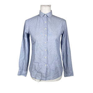 Unisex Muji - Collared shirt, size 34 - Light blue (1)