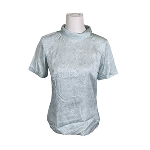 Unisex Reiss - Short-sleeved blouse, size 38 - Light blue (1)