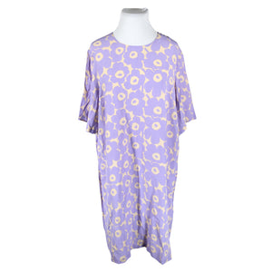 Unisex Marimekko - Schiffon dress, size 46 - Violet (1)