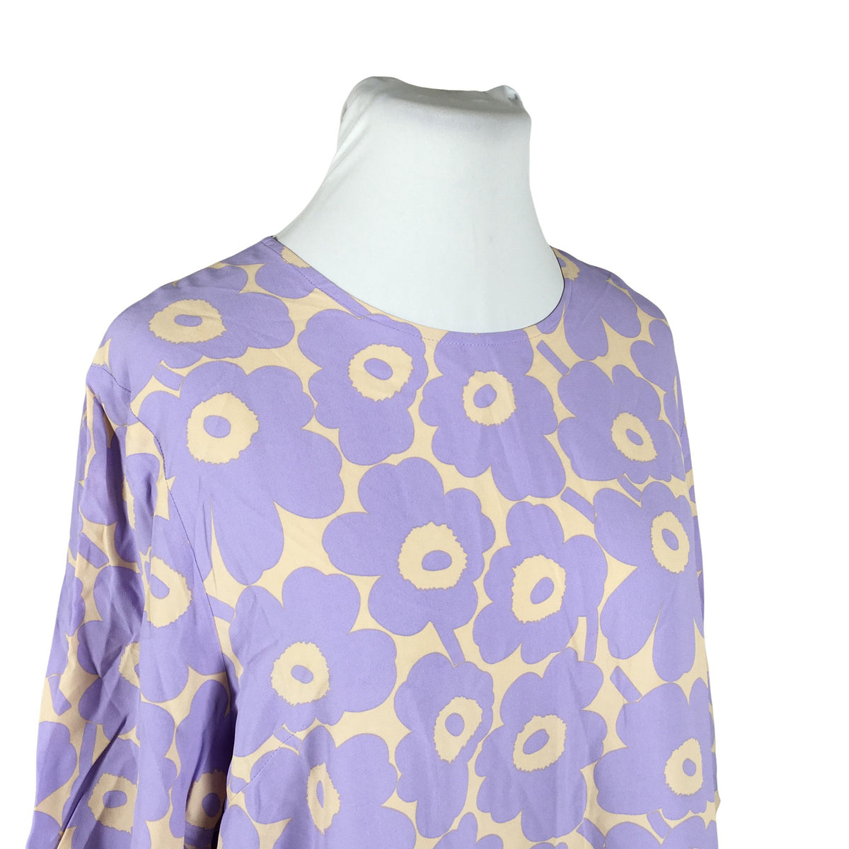Unisex Marimekko - Schiffon dress, size 46 - Violet (3)