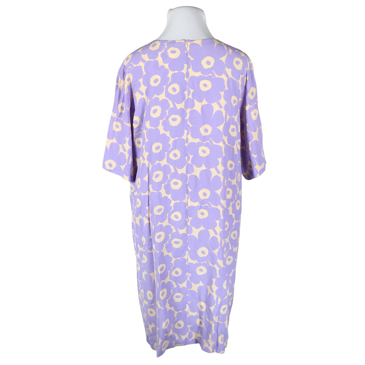 Unisex Marimekko - Schiffon dress, size 46 - Violet (2)