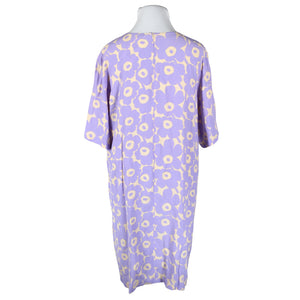 Unisex Marimekko - Schiffon dress, size 46 - Violet (2)