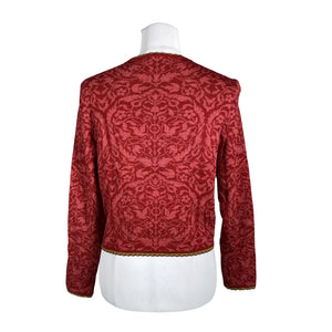 Unisex Oleana - Cardigan, size 38 - Red (3)