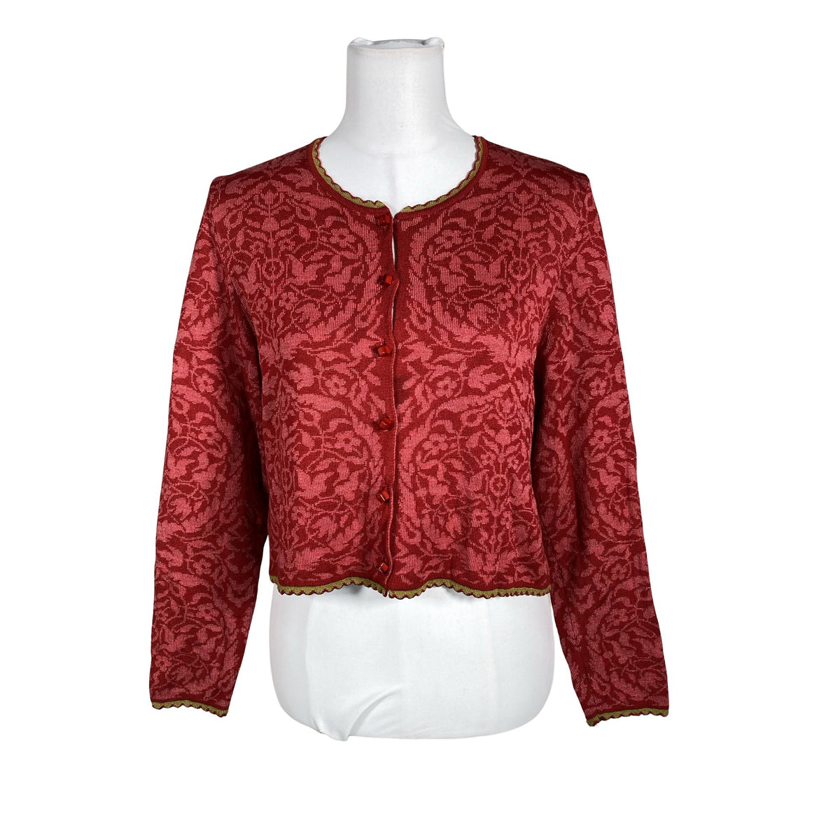 Unisex Oleana - Cardigan, size 38 - Red (1)