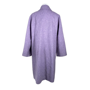 Unisex Selected - Wool coat, size 38 - Violet (2)
