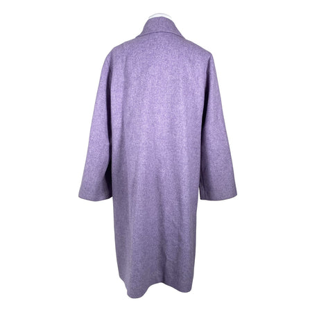 Unisex Selected - Wool coat, size 38 - Violet (2)
