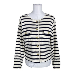 Unisex Claire.dk - Sweat jacket, size 36 - Natural white (1)
