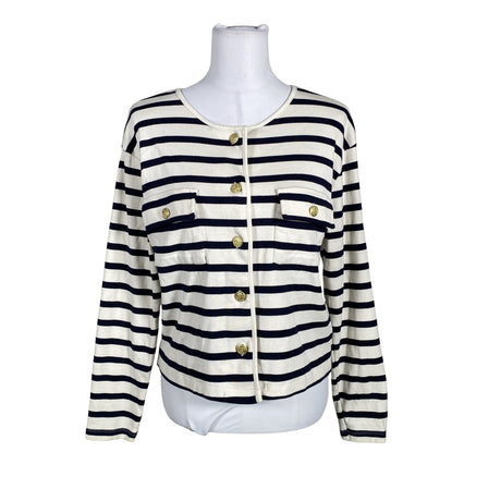 Unisex Claire.dk - Sweat jacket, size 36 - Natural white ()