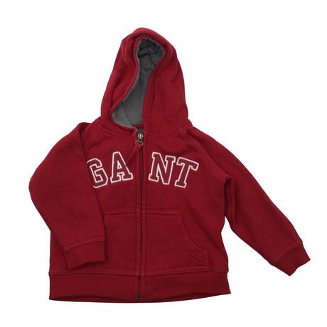Unisex Gant - Hoodie, size 74 - 80 - Red ()