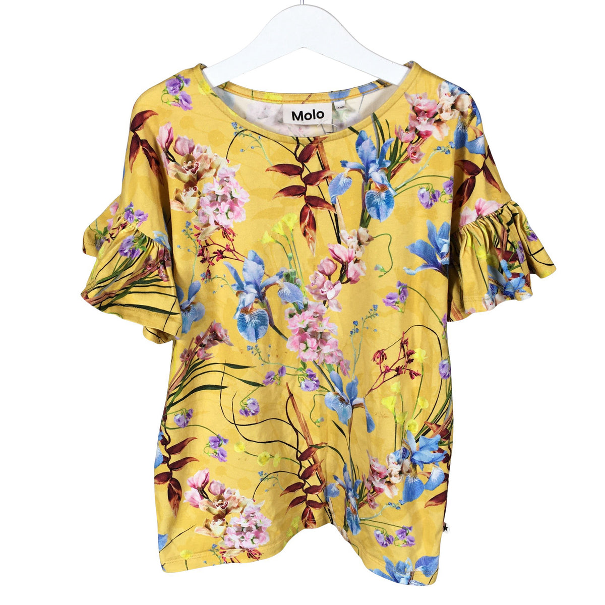 Unisex Molo Kids - T-shirt, size 134 - 140 - Yellow (1)