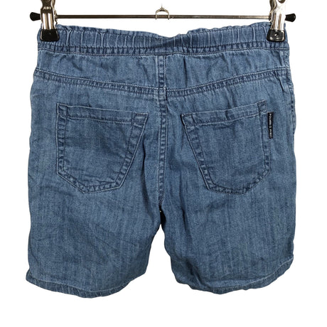 Unisex Polarn O. Pyret - Denim shorts, size 104 - 110 - Light blue (2)