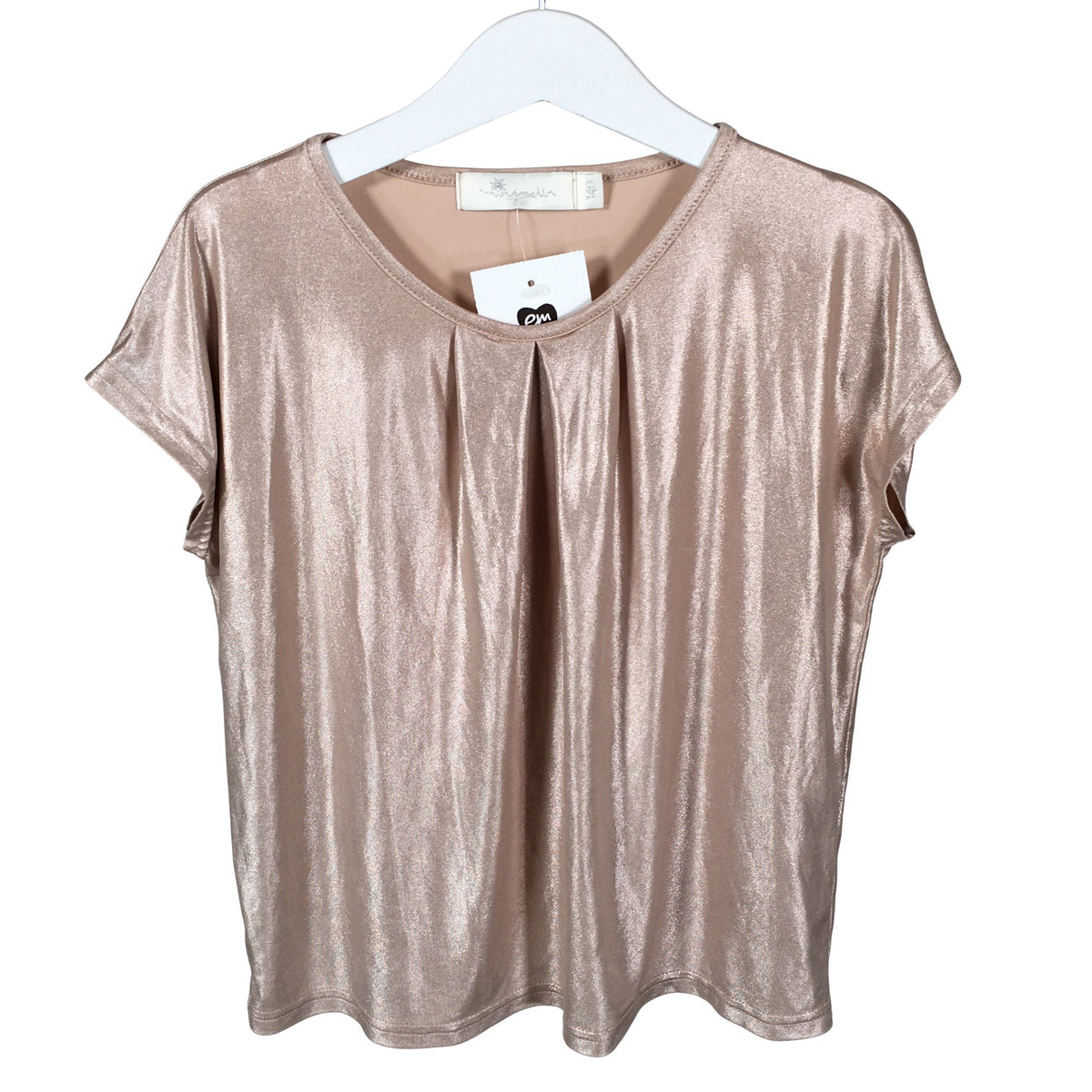 Unisex Mingnelin - T-shirt, size 134 - 140 - Light pink (1)