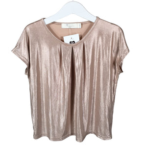 Unisex Mingnelin - T-shirt, size 134 - 140 - Light pink (1)