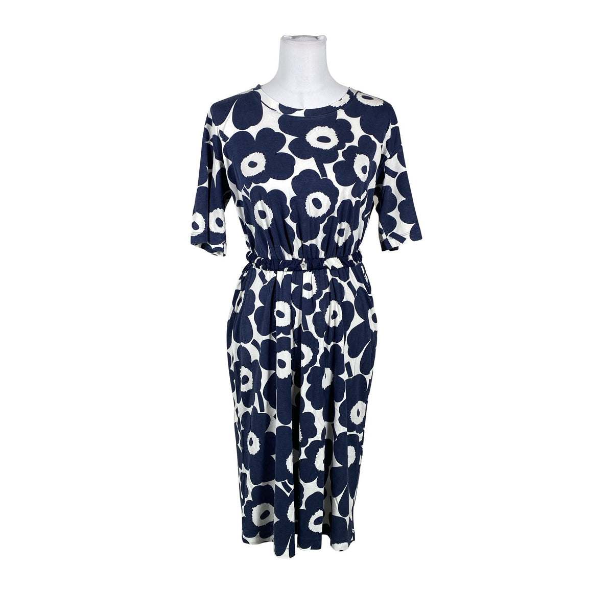Unisex Marimekko - Tricot dress, size 34 - Blue (1)