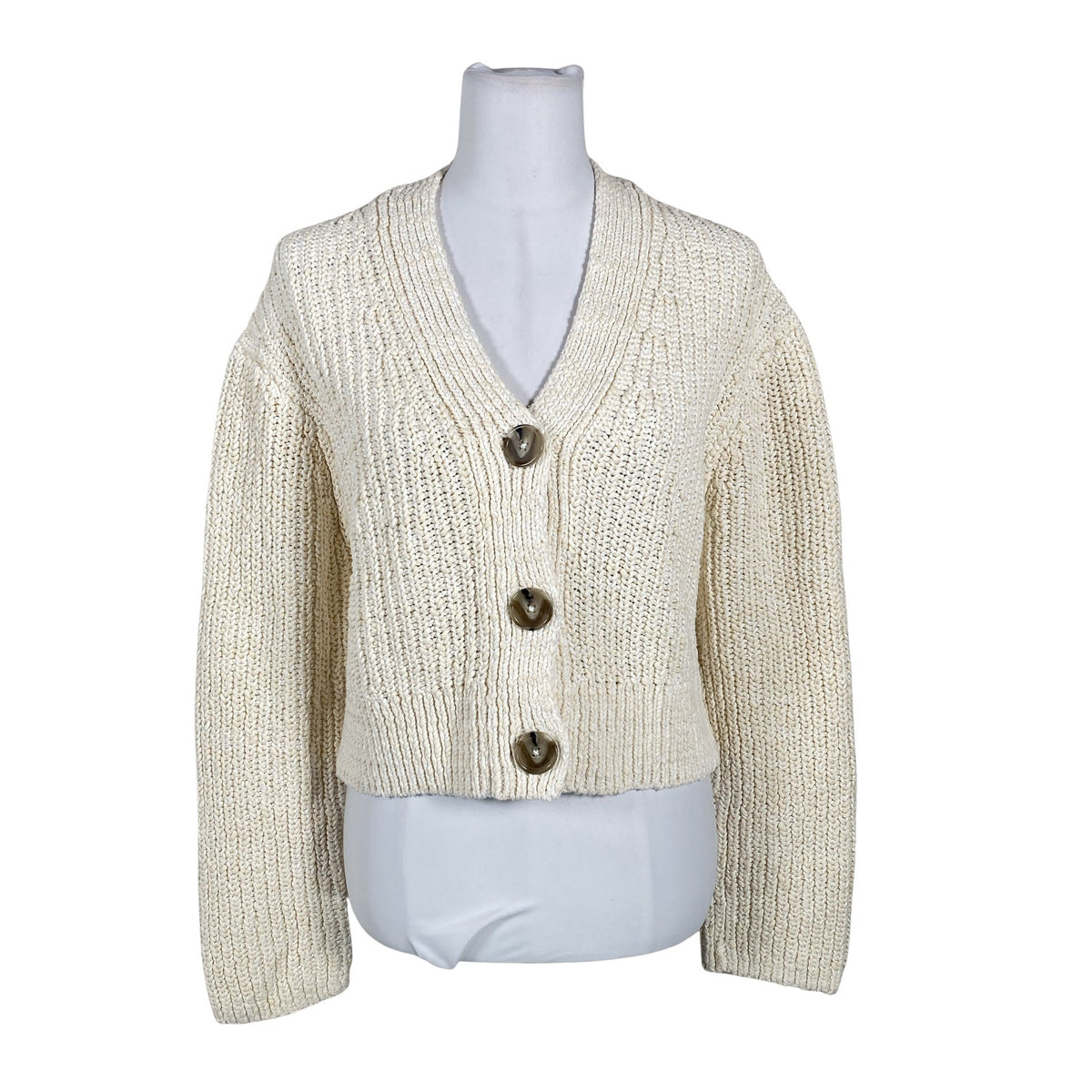 Unisex Marc O'Polo - Cardigan, size 38 - Beige (1)