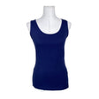 Unisex Soyaconcept - Tricot tank top, size 38 - Blue ()