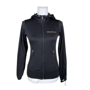Unisex Peak Performance - Hoodie, size 34 - Black (1)