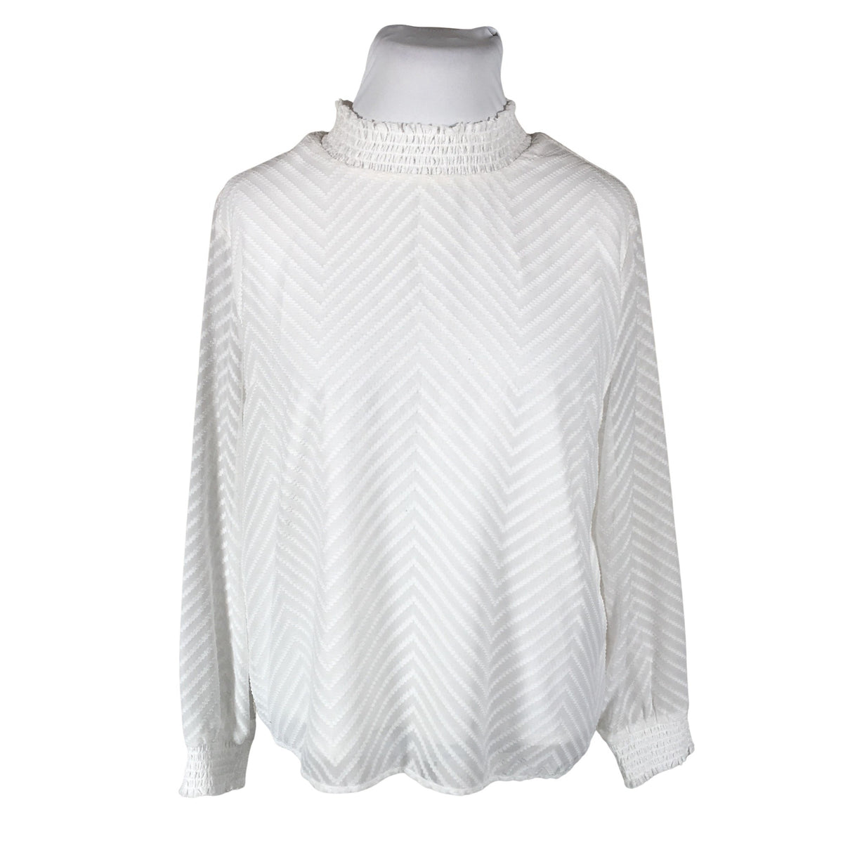 Unisex London Fog - Blouse, size 46 - White (1)