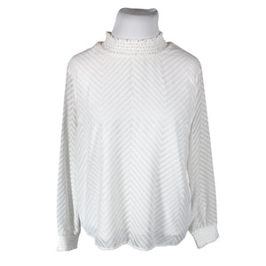 Unisex London Fog - Blouse, size 46 - White (1)