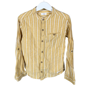 Unisex Newbie - Collared shirt, size 122 - 128 - Orange (1)