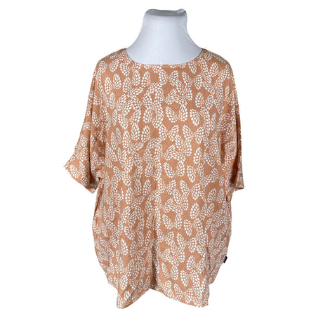Unisex Finlayson - Short-sleeved blouse, size 42 - Orange ()
