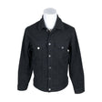 Unisex Cotton & Silk - Denim jacket, size XL - Black ()
