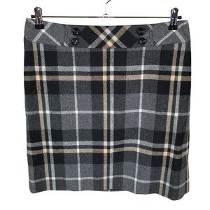 Unisex Gerry Weber - Fabric skirt, size 42 - Gray (1)