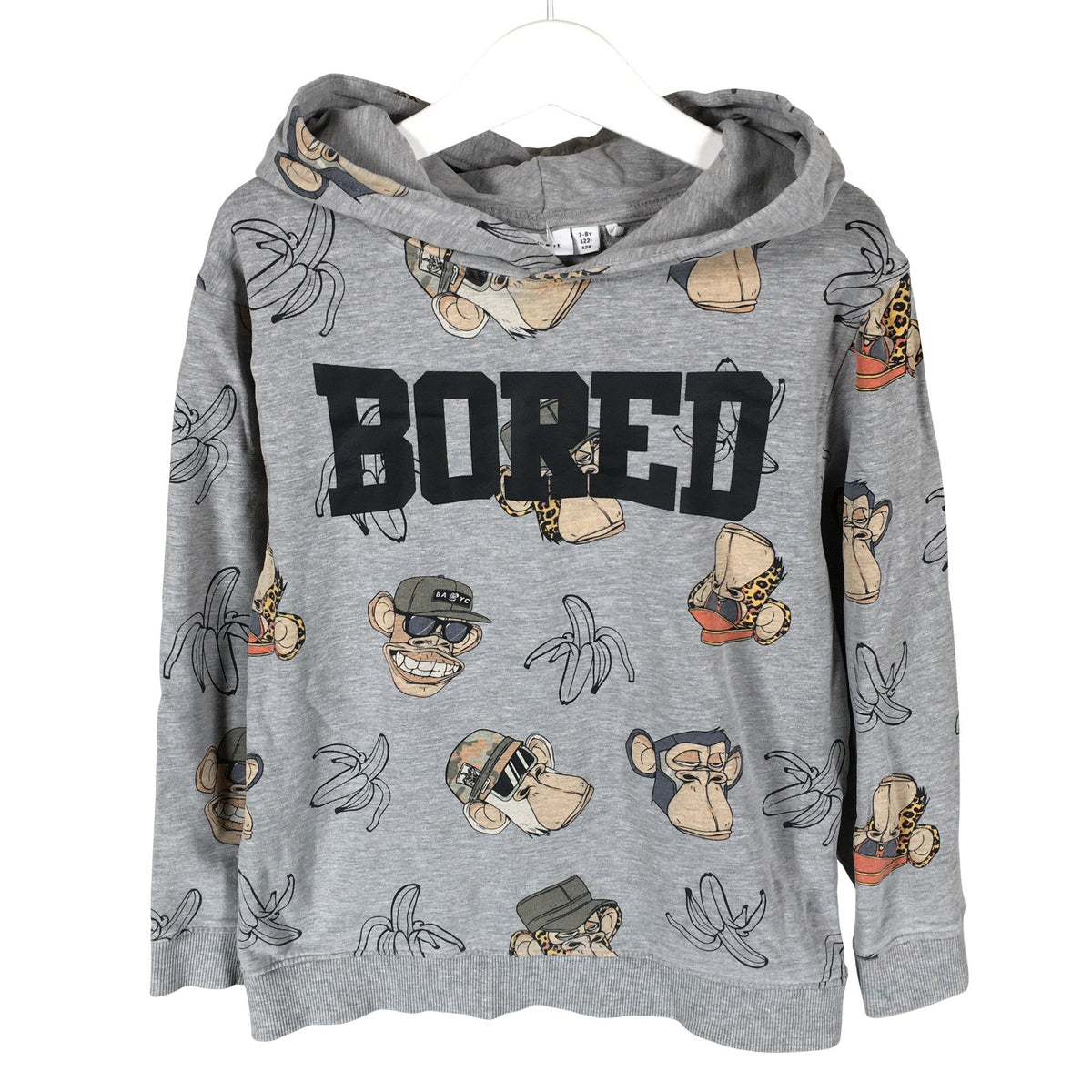 Unisex Name It - Hoodie, size 122 - 128 - Gray (1)