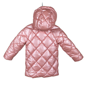 Unisex Minoti - Winter jacket, size 104 - 110 - Light pink (3)