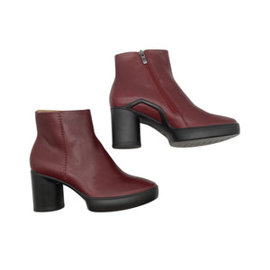 Unisex Ecco - Ankle boots, size 39 - Wine red (1)