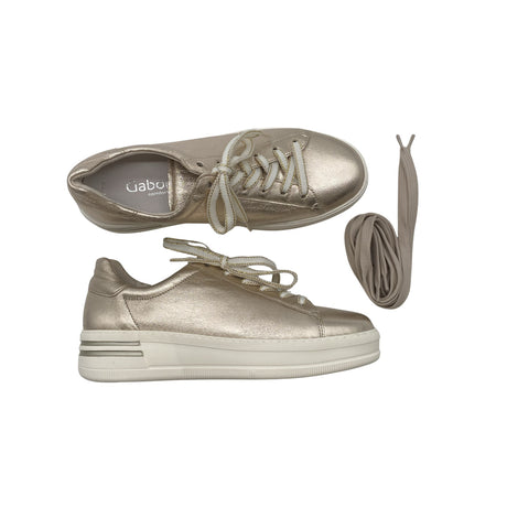 Unisex Gabor - Casual sneakers, size 38 - Gold ()