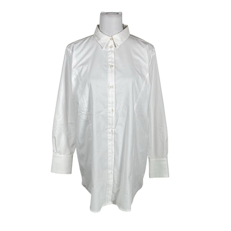 Unisex More&More - Collared shirt, size 40 - White ()