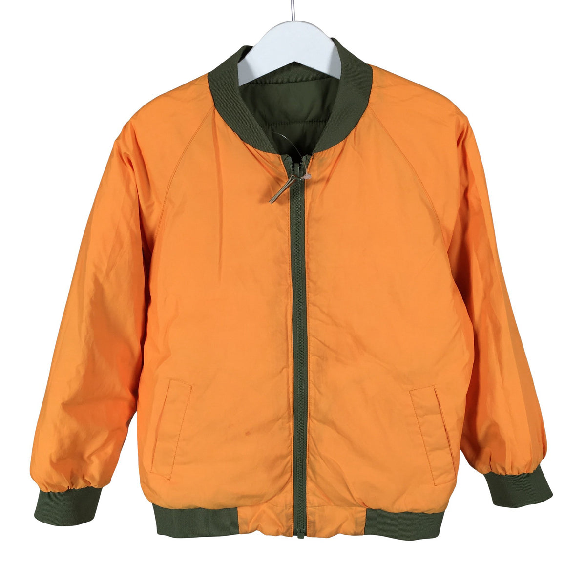 Unisex Mini Rodini - Lightly padded jacket, size 128 - 134 - Green (3)