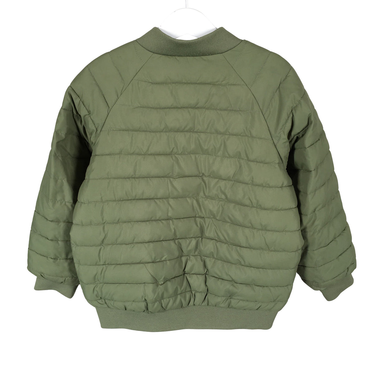 Unisex Mini Rodini - Lightly padded jacket, size 128 - 134 - Green (2)