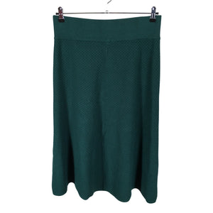 Unisex Lindex - Knit skirt, size 38 - Green (1)
