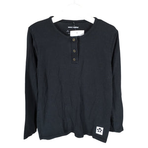 Unisex Mini Rodini - Tricot shirt, size 128 - 134 - Black (1)