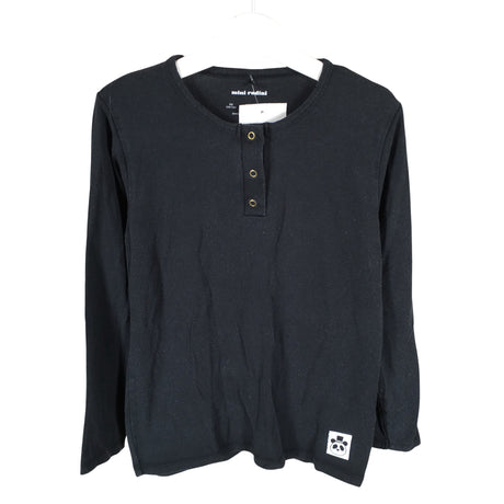 Unisex Mini Rodini - Tricot shirt, size 128 - 134 - Black ()