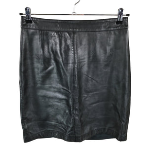 Unisex Esprit - Leather skirt, size 38 - Black (1)