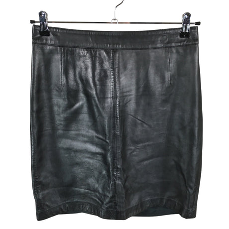 Unisex Esprit - Leather skirt, size 38 - Black ()