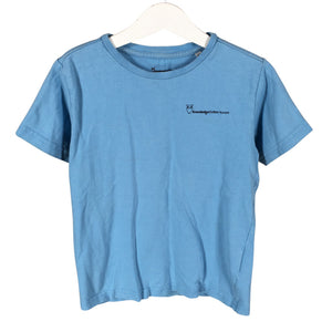 Unisex Knowledge Cotton Apparel - T-shirt, size 122 - 128 - Blue (1)
