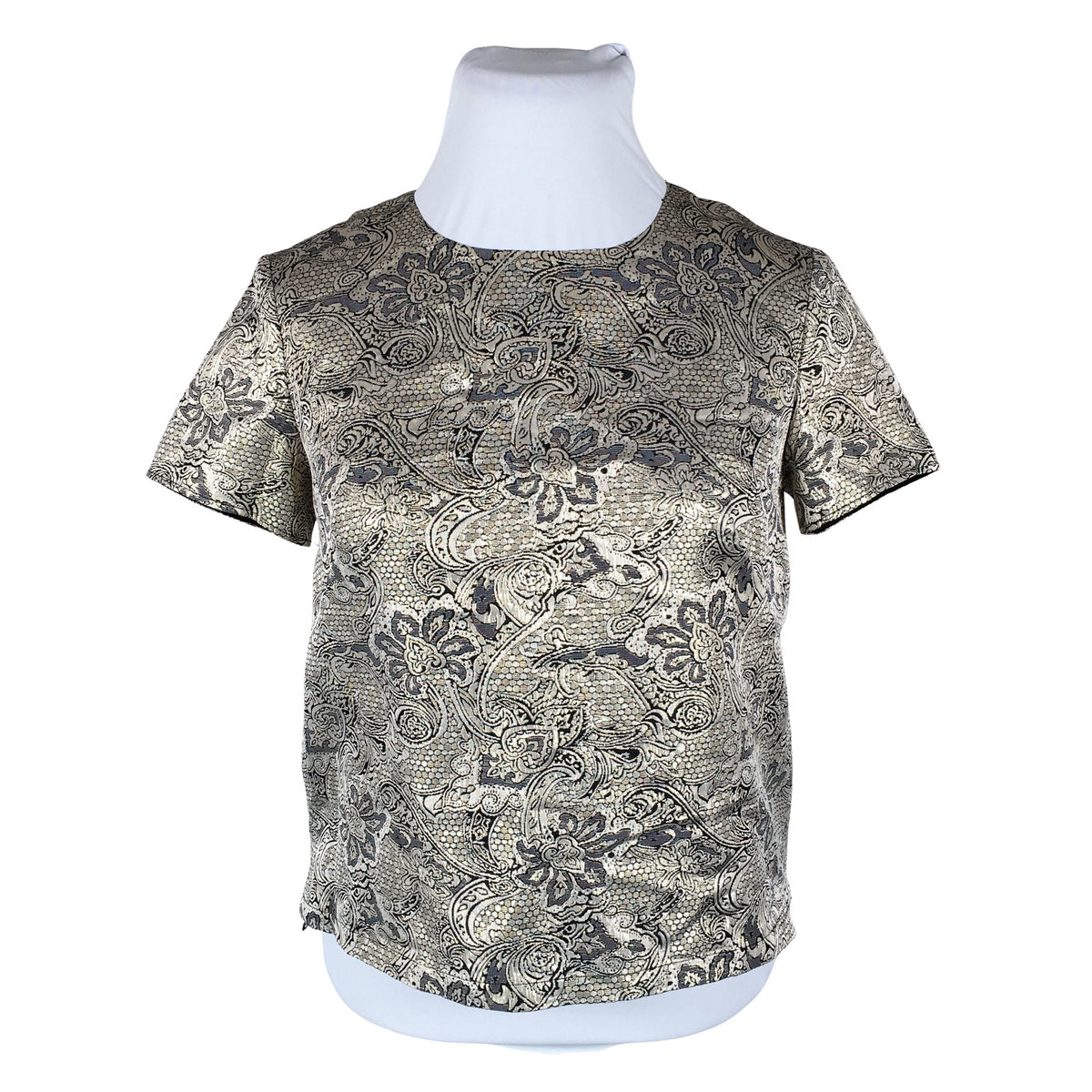 Unisex Lindex - Party shirt, size 42 - Gold (1)
