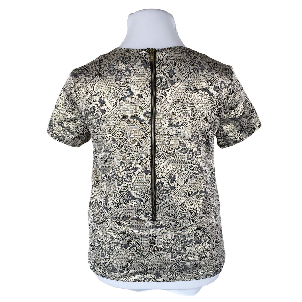 Unisex Lindex - Party shirt, size 42 - Gold (2)