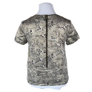 Unisex Lindex - Party shirt, size 42 - Gold (2)