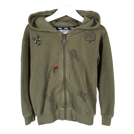 Unisex Fila - Hoodie, size 122 - 128 - Green ()