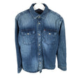 Unisex Tommy Hilfiger - Denim shirt, size 122 - 128 - Blue ()